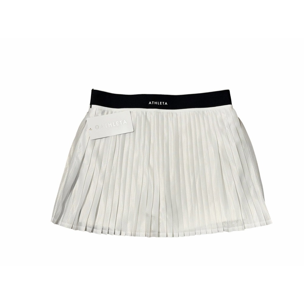 Athleta Power Serve Pinnacle Skort, Built in Shorts, Tennis Activewear M NWT